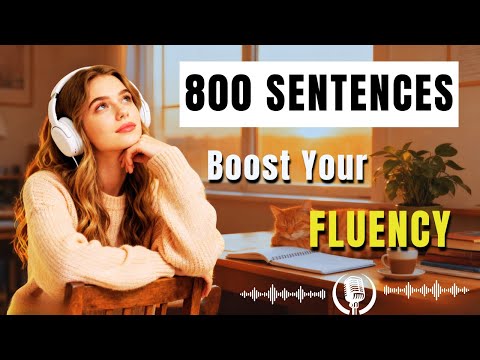 800 English Sentences for Instant Speaking Confidence | Fast English Fluency Practice