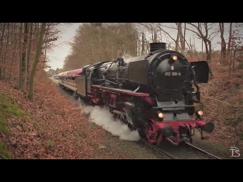 Düsenjet oder Dampflok? | 012 100-4 - DB Dampflokstar auf letzter Fahrt