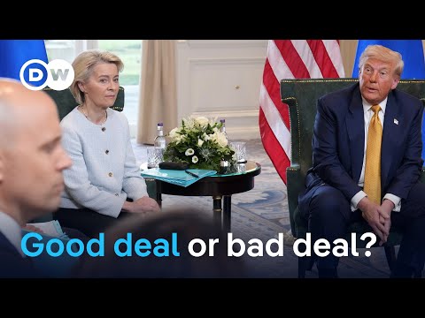 Europe bites the bullet on trade deal with Trump | DW News