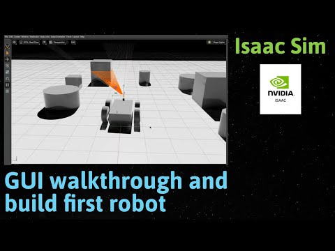 Day 1 with NVIDIA Isaac Sim: Building My First Robot