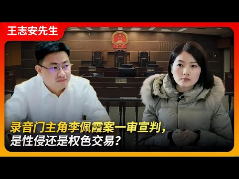录音门主角李佩霞一审宣判，到底有没有权色交易？｜李佩霞 ｜毛奇 ｜江西上饶 ｜录音门 ｜权色交易｜王局拍案20241125