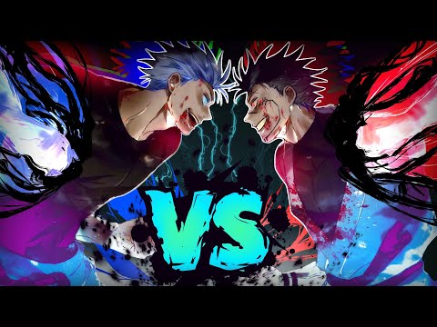 SUKUNA VS GOJO: THE ENTIRE FIGHT IS AFTER THE MANGA! l THE STRONGEST OF MAGIC BATTLE! #rabashi