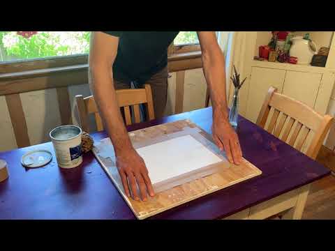 How to Stretch Watercolor Paper PERFECTLY!