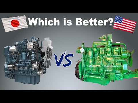 Why Are Japanese and American Tractor Engines so Different?