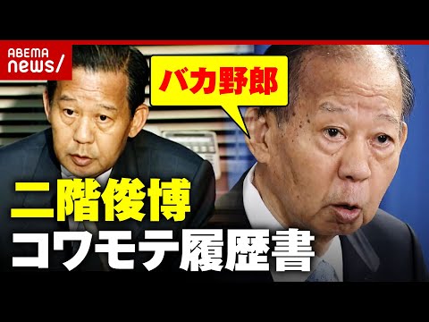 【二階俊博】歴代最長の幹事長 “権力者”になるまでの履歴書｜ABEMA的ニュースショー