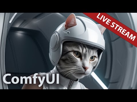 ComfyUI - Live Stream!  Let's make some amazing art with Stable Diffusion!