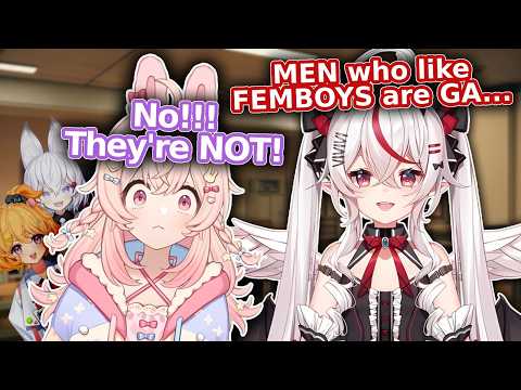 Pippa, Tenma, Eimi, Remi talk about preferences in “males” (Girl Talk)