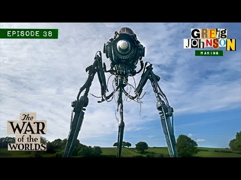 Making a Martian tripod from The War Of The Worlds