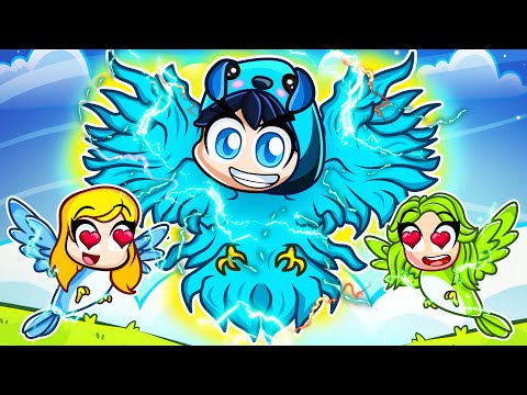 RIZZING GIRLS As A OP ELEMENTAL BIRD In Roblox BIRD FAMILY!