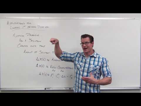 Mixture Problems in Linear Differential Equations (Differential Equations 19)