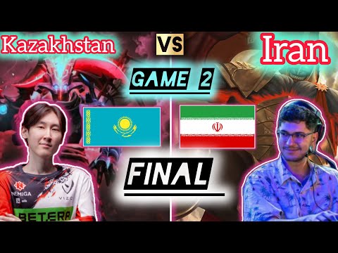 گیم دوم 💥فینال مسابقات دانشجویی روسیه 🔥ایران مقابل قزاقستان ☠️
