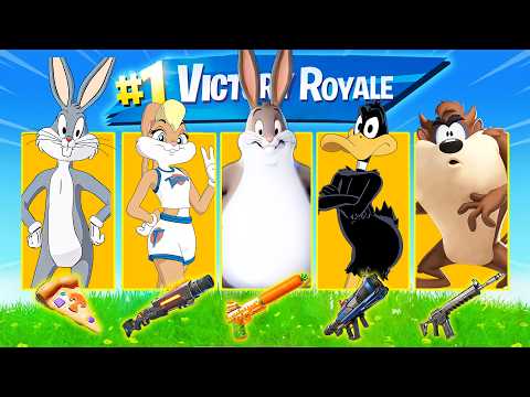 The *RANDOM* Looney Tunes Challenge in Fortnite!
