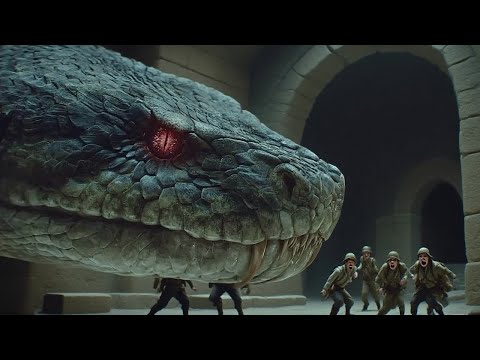 Tomb raiders wake a timeless serpent and fight for survival