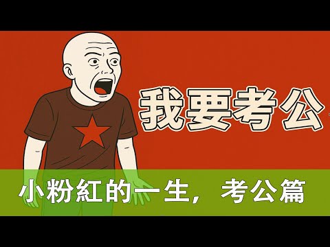 小粉紅的一生之我要考公｜wojak｜猴子不是悟空｜