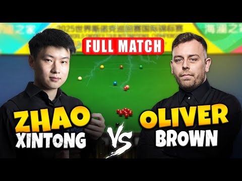 Zhao Xintong vs Oliver Brown International Championship 2025 Snooker Full