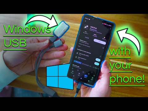 How to make a Windows bootable USB with just your phone