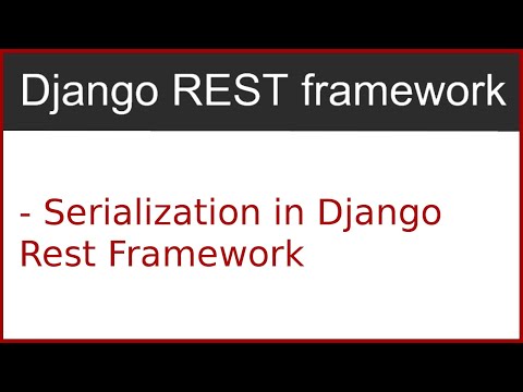 3 | Serializations in Django Rest Framework | By Hardik Patel