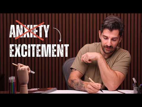 If you're an ANXIOUS artist, please watch this