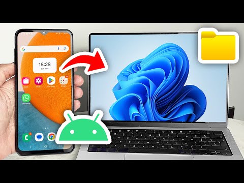 How To Transfer Files From Android To Laptop or PC - Step By Step