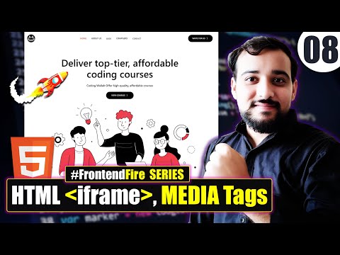 Exploring iFrames & HTML5 Media Tags for Modern Web Development | Fire Series by Coding Wallah🔥