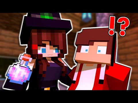 MAIZEN : JJ’s Sister Turned into a WITCH?! - Minecraft Animation JJ & Mikey