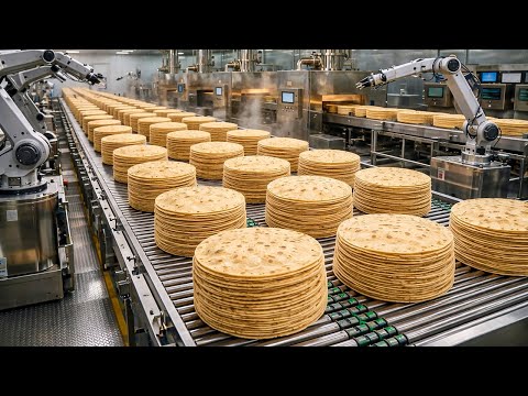 Inside A Modern Chapati Factory – India's Iconic Flatbread Production Journey