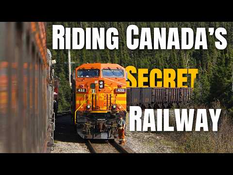 Riding Canada's SECRET Subarctic Railway: Train Journey to Labrador on the Tshiuetin!