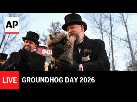 Groundhog Day 2026 LIVE: Punxsutawney Phil sees his shadow, predicts more winter