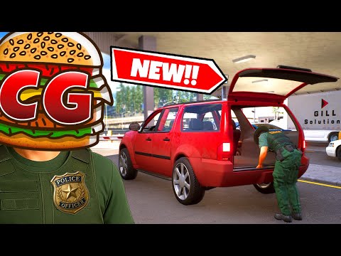 High-Speed Highway Pursuit Ends in Disaster at the Border! (Police Simulator DLC)