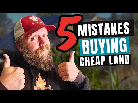 Buying Cheap Land - AVOID THESE MISTAKES