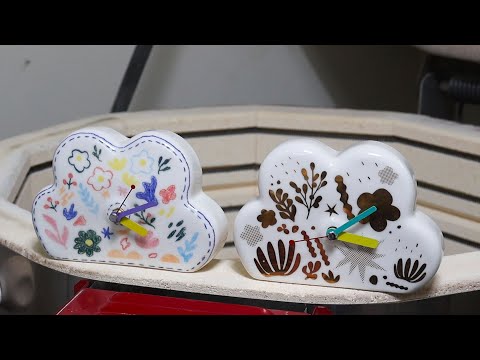 도자기 탁상 시계만들기