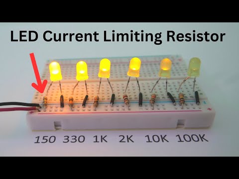 LED Current Limiting Resistor Values