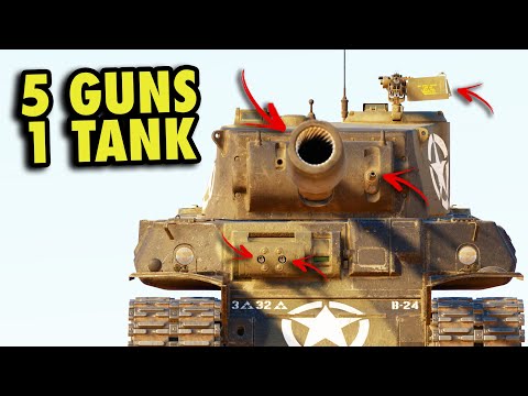 If the Average AMERICAN Household was a TANK - T1E1 90 in War Thunder