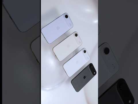 iPhone Air Color Comparison