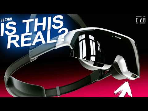 The LIGHTEST Standalone Headset Looks UNREAL. Visor from Immersed