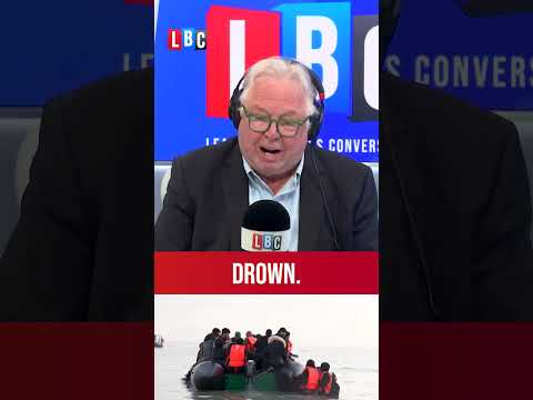 LBC caller thinks migrants who drown in the English Channel do it 'at their own risk'