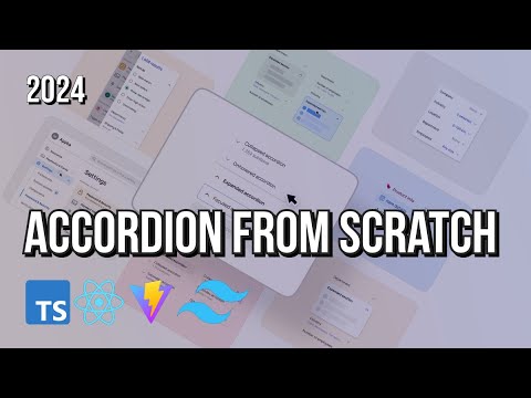 Build an accordion for your UI component library with React, TypeScript and Tailwind