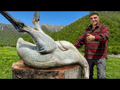 Cooking Incredible Dishes in a Faraway Mountain Village! Roasting a Huge Ostrich and Other Dishes