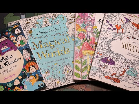 Colouring snippets Oct/Nov 2025 | Adult Colouring