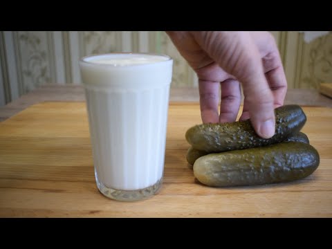 Боже, как вкусно! Специально держу КЕФИР и СОЛЕНЫЕ ОГУРЦЫ в холодильнике!