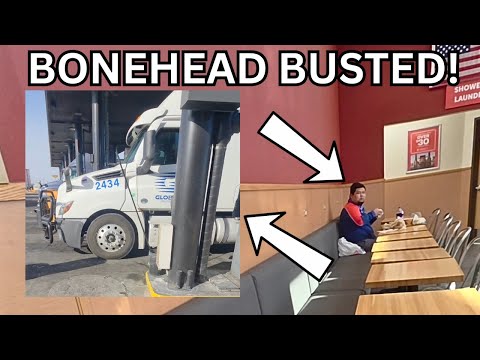 Foreigners BUSTED at a Truck Stop | Bonehead Truckers