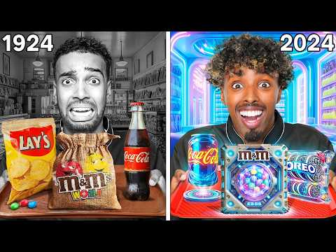 Eating 100 Years Of Snacks