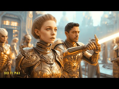 Hasta que el humano levantó su espada — la reina alienígena creía que él era inofensivo.