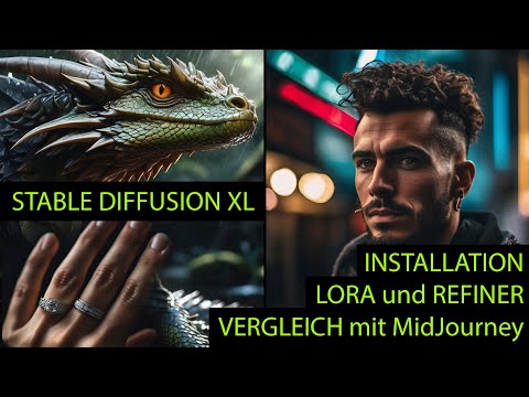 Stable Diffusion XL: Der Open-Source Midjourney Killer ist da!
