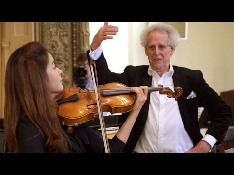 Mendelssohn: Violin Concerto - 1st movement (Benjamin Zander - Interpretation Class)