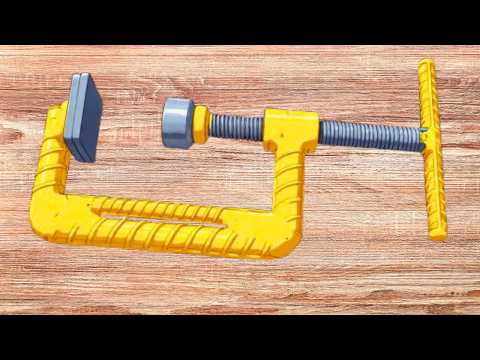 Tự Chế Kẹp Chữ C Siêu Bền - Bí Quyết Siết Mạnh Không Cong Vênh!