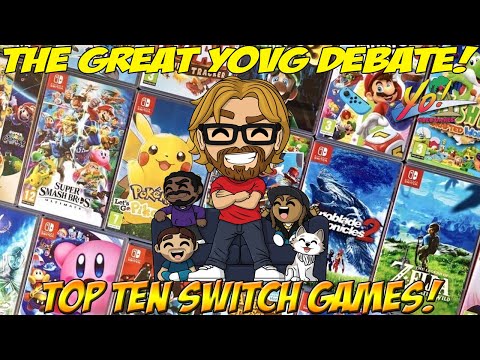 Top 10 Switch Games! The Great YoVideogames Debate!