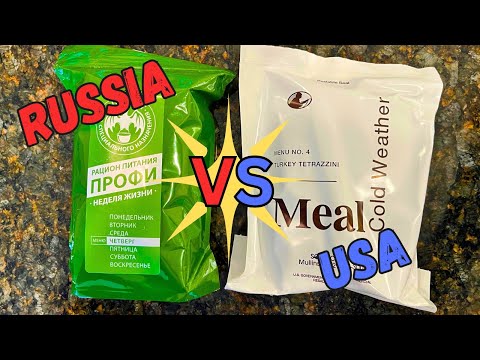 RUSSIA VS USA MRE BATTLE