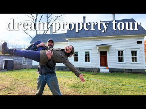 Our Rural Property Tour - We Bought a Fairytale Farmhouse in Maine