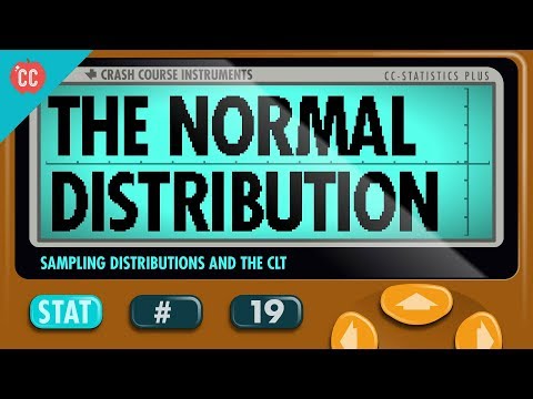 The Normal Distribution: Crash Course Statistics #19
